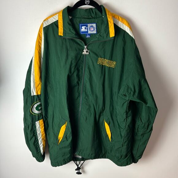VTG Packers Starter Jacket - Men's Large - Picture 1 of 6